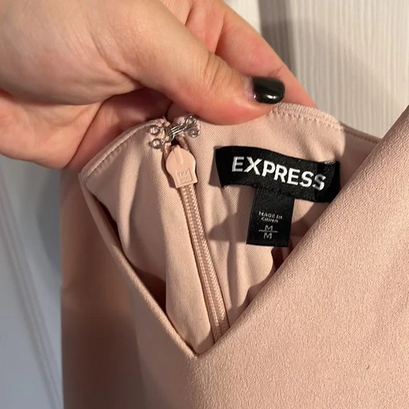 blush pink cocktail dress - Picture 6 of 6